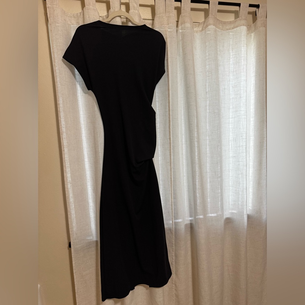 Zara Elegant Black Maxi Dress
